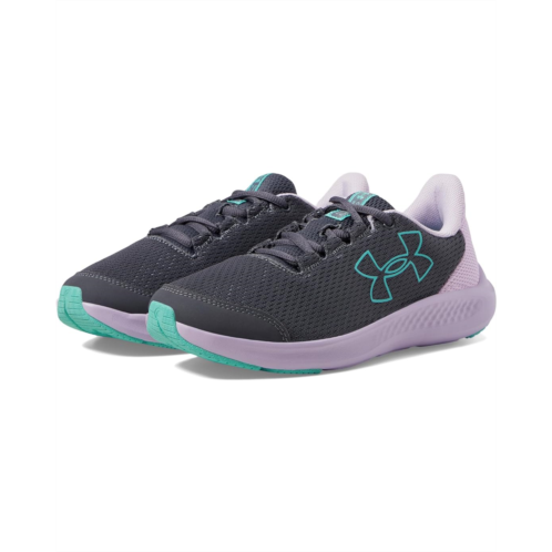 Girls Under Armour Kids Charged Pursuit 3 Big Logo (Big Kid)