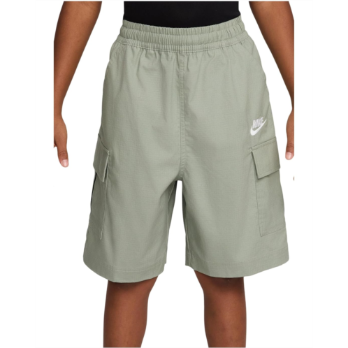 Kids Nike Kids Sportswear Club Woven Cargo Shorts (little Kid/Big Kid)