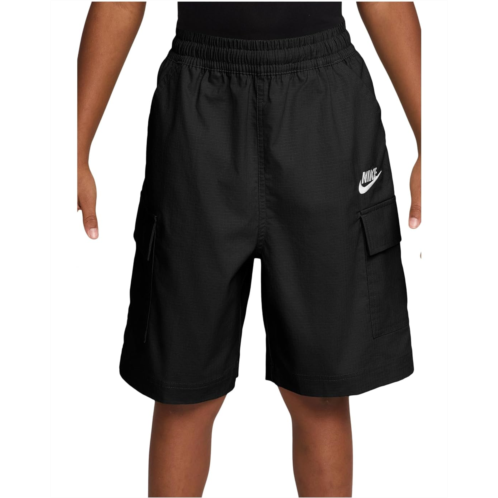 Kids Nike Kids Sportswear Club Woven Cargo Shorts (little Kid/Big Kid)