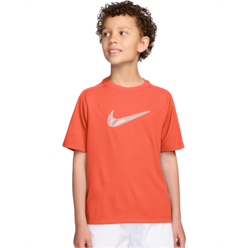 Boys Nike Kids Dri-FIT Multi Short Sleeve Top Hybrid (Little Kid/Big Kid)