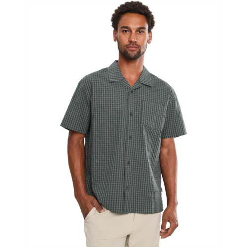 Mens ONeill Og Seersucker Plaid Short Sleeve Woven Shirt