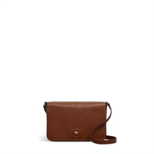 Radley maldon mews medium flapover cross body cognac