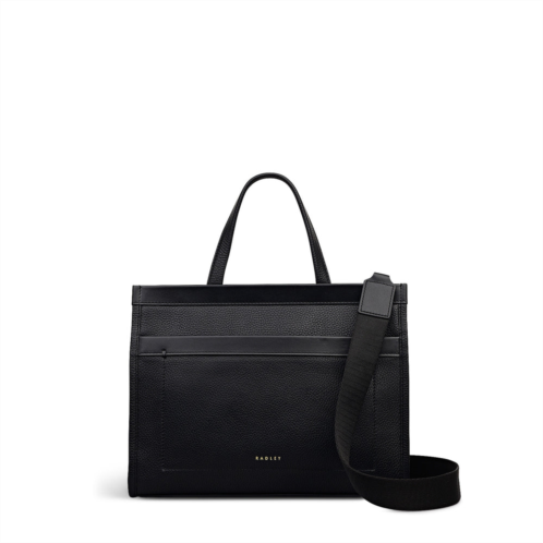 Radley alba place small ziptop grab black