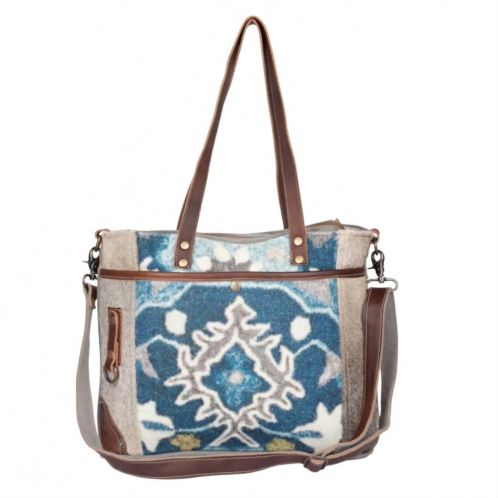 Myra Bags womens iridescent tote bag in multi