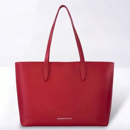 CLAUDIO CIVITICO red tote bag