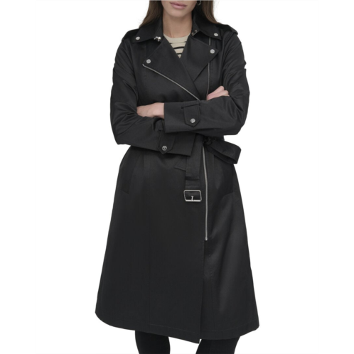 DKNY belted rain jacket
