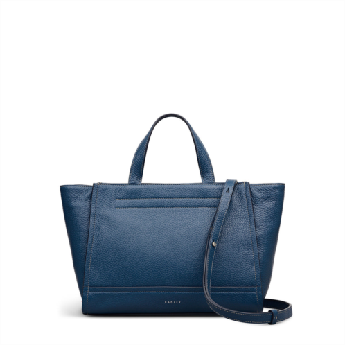 Radley oak street medium ziptop satchel bag