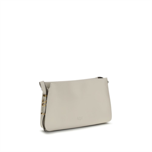 PINKO calf leather bos taurus shoulder womens bag