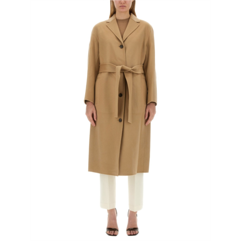THEORY belted wool and cashmere blend coat