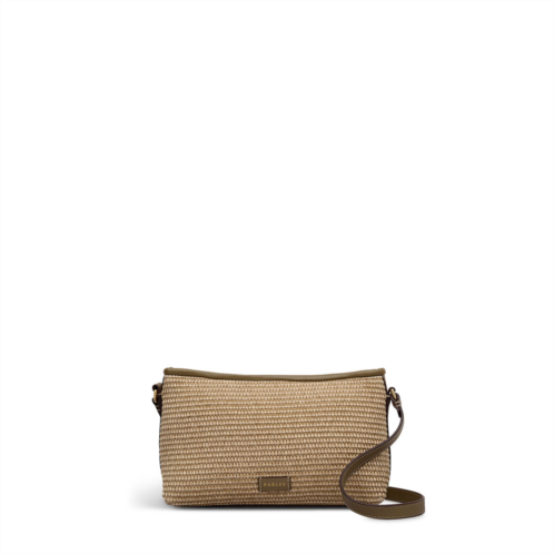 Radley chartfield place - raffia small ziptop crossbody bag