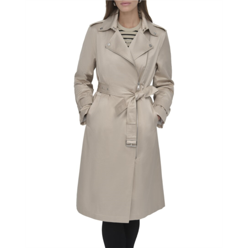 DKNY belted rain jacket