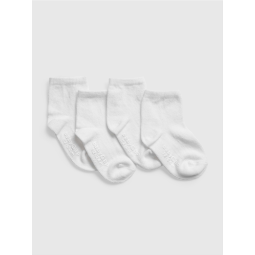 Gap Toddler Quarter Crew Socks (4-Pack)