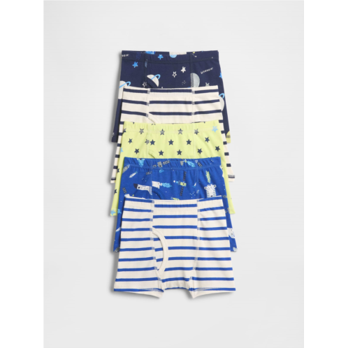 Gap Toddler Organic Stretch Cotton Boxer Briefs (5-Pack)