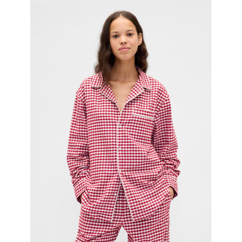 Gap Adult Softest Flannel PJ Shirt