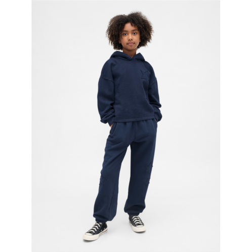Gap Kids VintageSoft Relaxed Patch Joggers