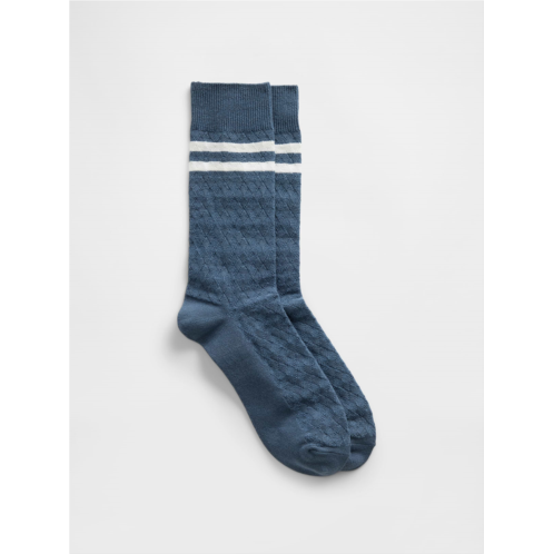 Gap Argyle Varsity Crew Socks