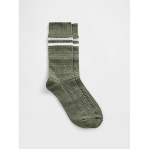 Gap Argyle Varsity Crew Socks