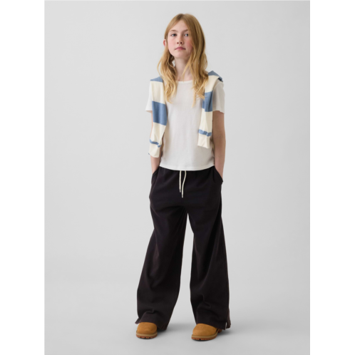Gap Kids Relaxed Wide-Leg Pants
