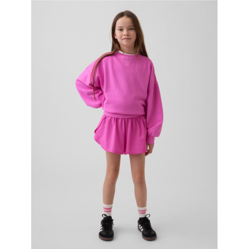 Gap Kids Quick-Dry Butterfly-Hem Run Shorts