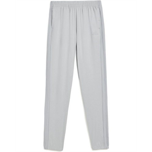 Boys adidas Kids 3-Stripe Melange Joggers (Big Kid)