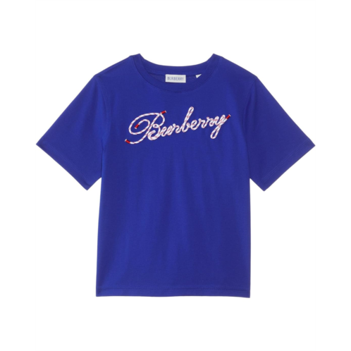 Boys Burberry Kids Cedar Rope Script T-Shirt (Toddler/Little Kid/Big Kid)