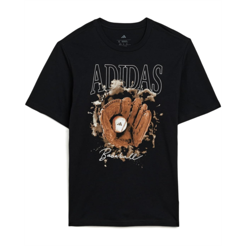 Boys adidas Kids Photoreal Baseball Glove Tee (Big Kid)