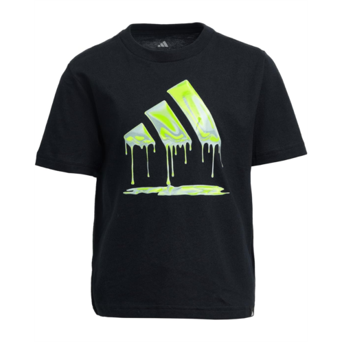 Boys adidas Kids Chrome Drip Logo Tee (Toddler/Little Kid)