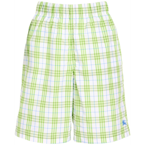 Boys Burberry Kids Felix Check Shorts (Little Kid/Big Kid)