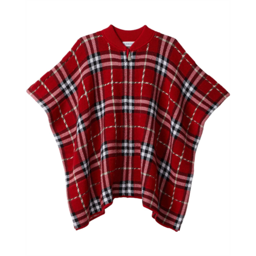 Girls Burberry Kids Grela Check Cape (little Kids/Big Kids)