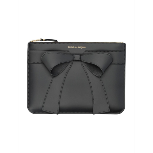 Comme Des Garcons rectangular matte finish pouch