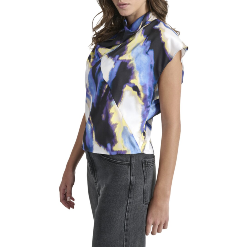 DKNY cowl neck shirt