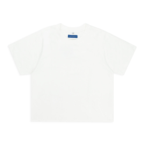 Phanes shrunken s/s white t-shirt