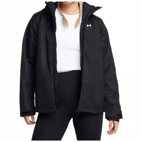 UNDER ARMOUR storm porter 3 in 1 jacket in black