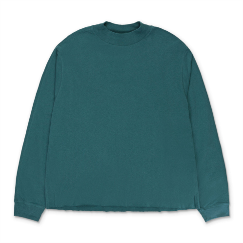 Phanes mock neck l/s deep green t-shirt