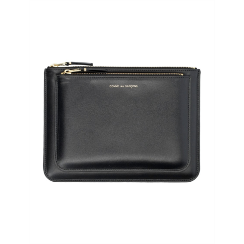Comme Des Garcons rectangular matte finish pouch