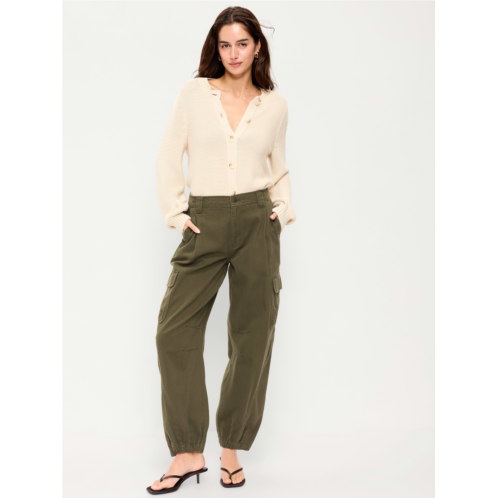 OldNavy Twill Barrel Cargo Pants