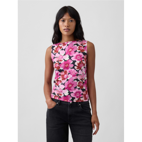 Gap Sleeveless Boatneck Tank Top