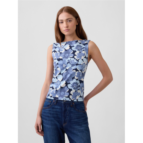 Gap Sleeveless Boatneck Tank Top