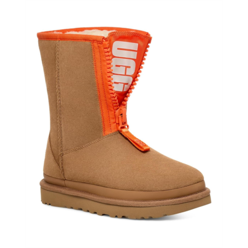 UGG Classic Short Zipper Tape Logo