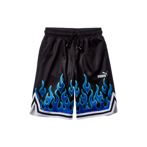 PUMA airbrush basketball mesh short