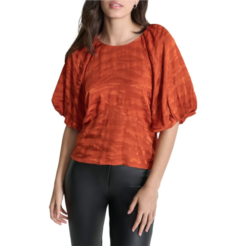 DKNY bubble sleeve top
