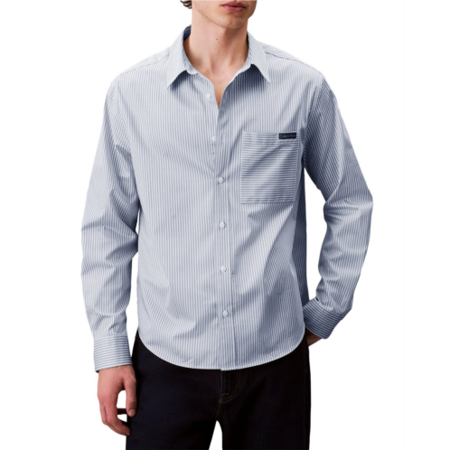 Calvin Klein satin relaxed shirt