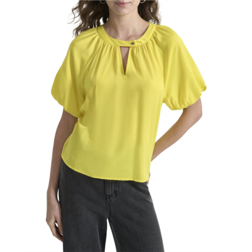 DKNY bubble sleeve top