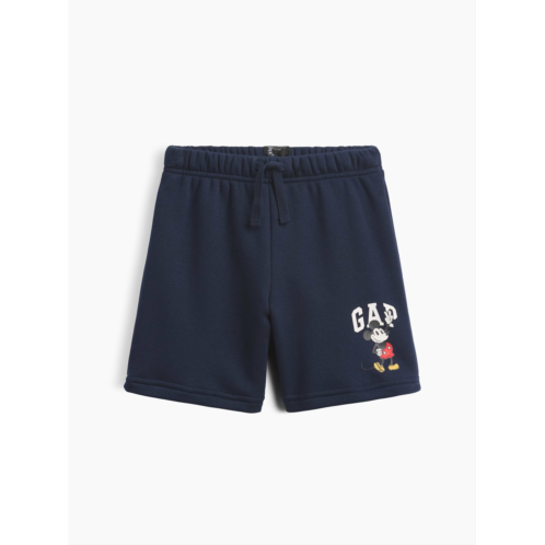 babyGap × Disney Mickey Mouse Relaxed Pull-On Logo Shorts