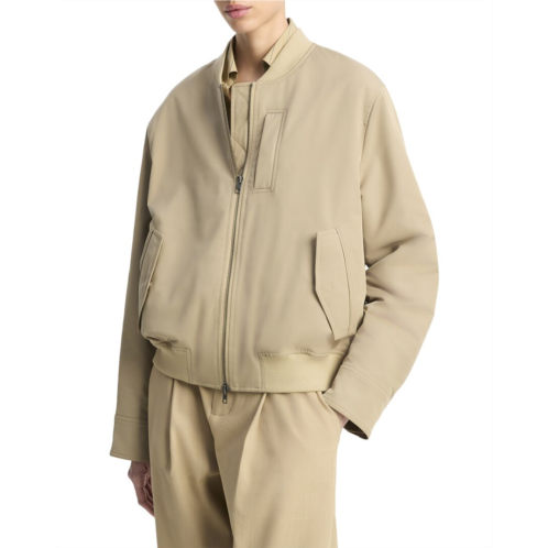 Vince relaxed tech bomber jacket