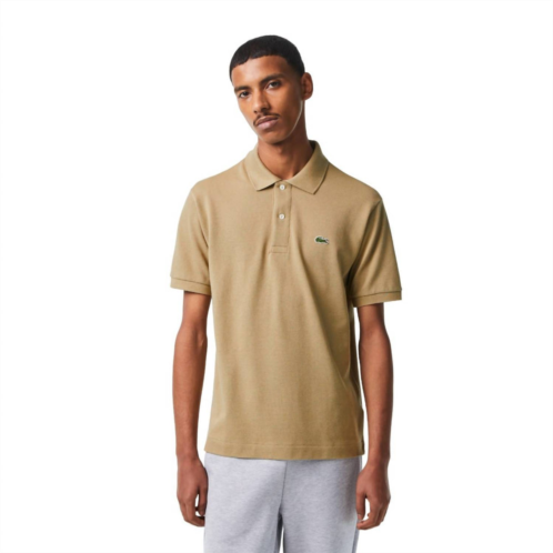 LACOSTE classic short sleeve pique polo shirt in lion