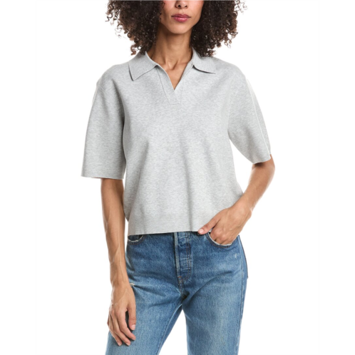 Theory oversized polo shirt