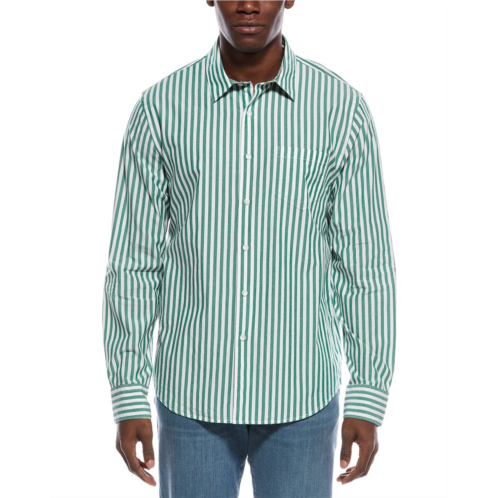 Vince classic fit stripe shirt