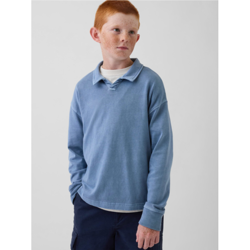 Gap Kids Heavyweight Relaxed Polo Shirt