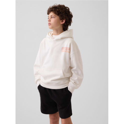 Gap Kids VintageSoft Relaxed Graphic Hoodie